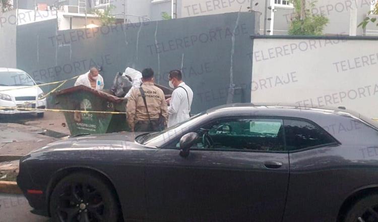 Localizan feto en contenedor de basura en avenida Los Ríos