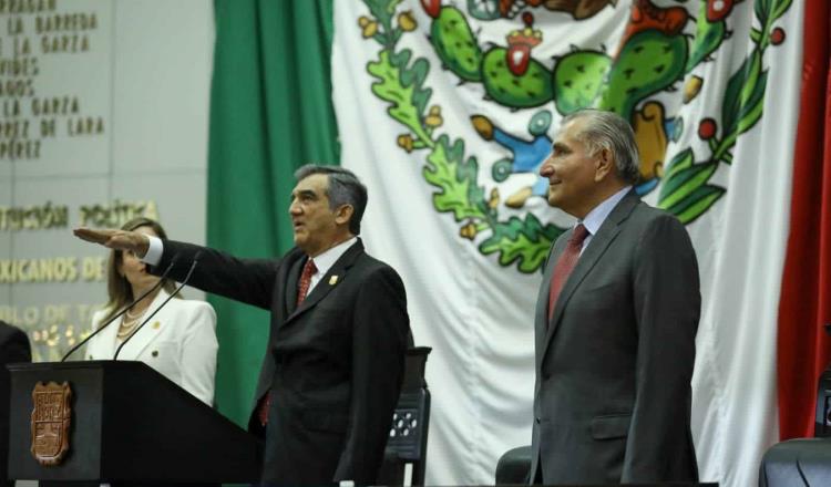 Toma protesta Américo Villareal como gobernador de Tamaulipas