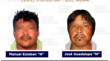 Aseguran a 4 presuntos responsables de robo, pederastia y lesiones, en Centro y Nacajuca