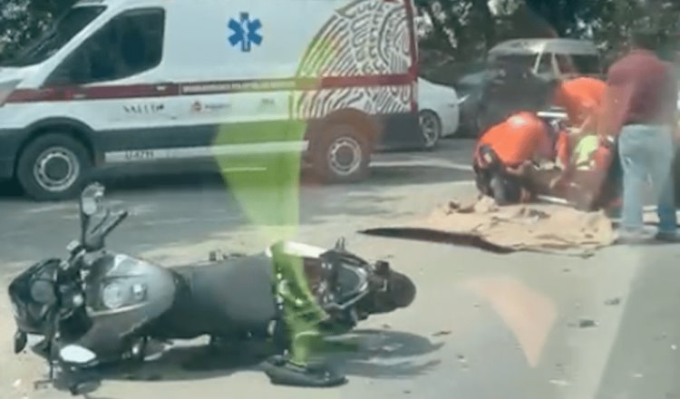 Atropellan a motociclista en el fraccionamiento Carrizal