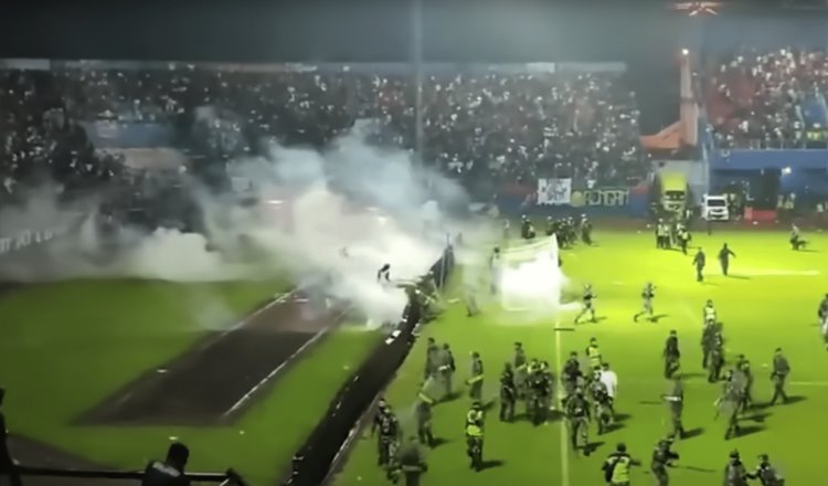 Investiga la Policía de Indonesia a 18 oficiales involucrados en Estadio Kanjuruhan