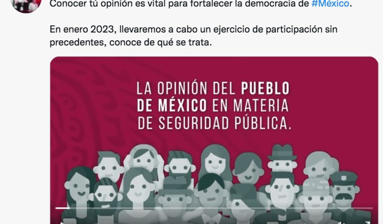 Para ejercicio participativo sobre Fuerzas Armadas se instalarán casi 69 mil casillas: Adán Augusto