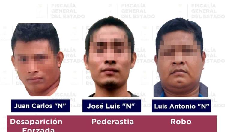 Detienen a hombre en Villahermosa por delito de desaparición forzada