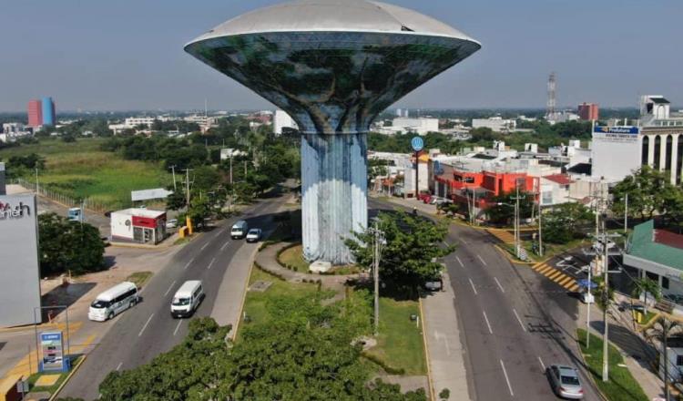 Revisará Ayuntamiento de Centro tanques elevados de Villahermosa con especialistas estructurales