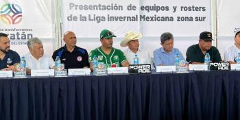 Presentan la Liga Invernal Mexicana en Yucatán