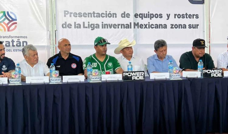Presentan la Liga Invernal Mexicana en Yucatán