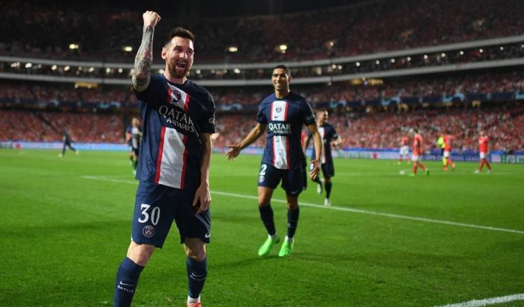 PSG pierde a Messi en Champions League por lesión