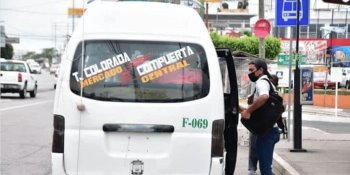 Combis de rutas foráneas y suburbanas mantendrán uso de cubrebocas para prevenir enfermedades de invierno