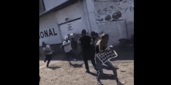 Agentes de Guardia Nacional disparan al aire ante manifestación en Ocotlán, Jalisco