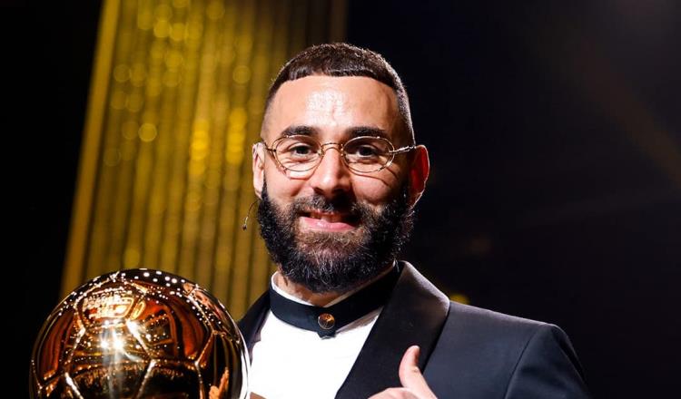 Benzema, el mejor jugador del mundo gana el Balón de Oro 2022