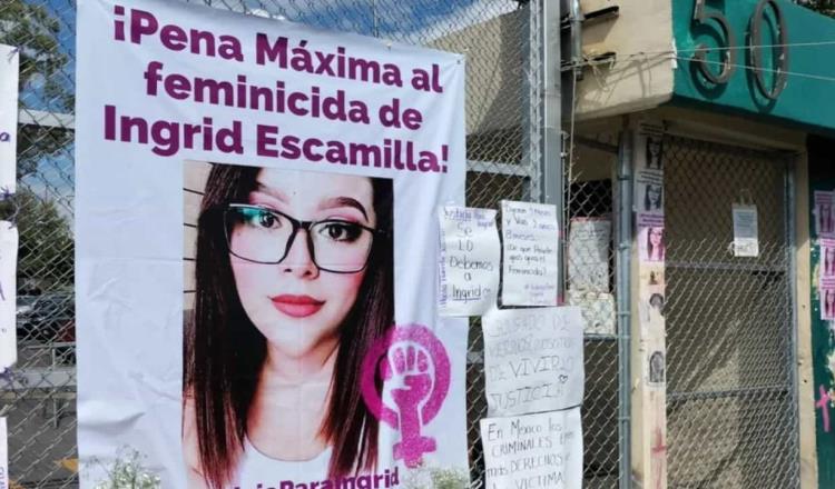 Dictan 70 años de prisión contra feminicida de Ingrid Escamilla