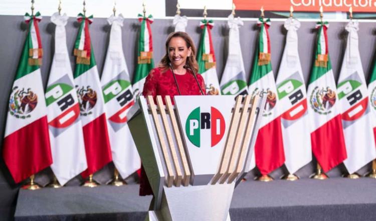 Continúan destapes en Diálogos por México del PRI: Claudia Ruiz Massieu expresa aspiraciones