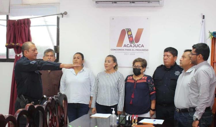 Designan nuevo director de Seguridad Pública en Nacajuca
