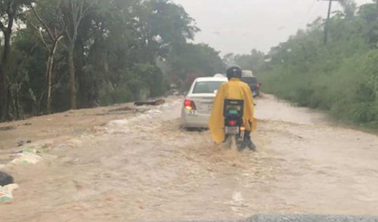 Desborda río La Sierra en Jalapa y afecta la cabecera municipal y 6 comunidades más