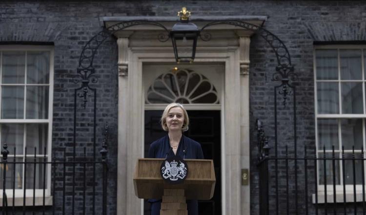 A 45 días de su nombramiento, Liz Truss renuncia como primera ministra de Reino Unido