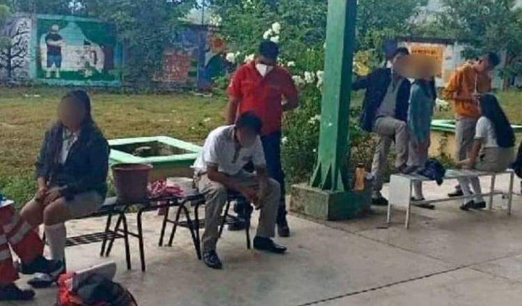 Se intoxican 30 alumnos en secundaria de Iguala, Guerrero