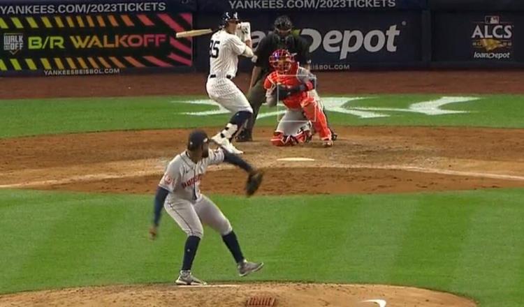 Astros apalea a Yankees en el juego 3