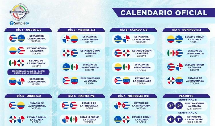 Dan a conocer calendario de Serie del Caribe 2023 a celebrarse en febrero