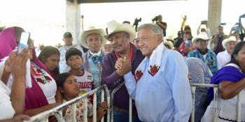 Formaliza AMLO decreto para restituir cerca de 30 mil hectáreas de tierras a pueblos Yaqui en Sonora