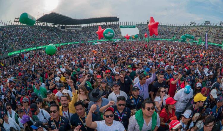 Gran Premio de México impone nuevo récord de asistencia 