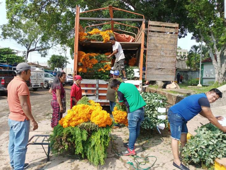 Por Día de Muertos garantizan abasto de flores