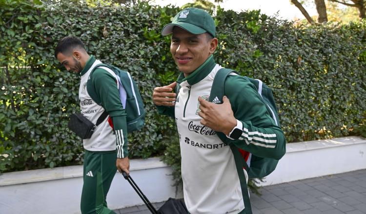 Gallardo llega con el TRI a Girona, para iniciar preparación de cara al Mundial