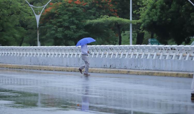 Mantiene Conagua previsión de lluvias para este viernes en Tabasco