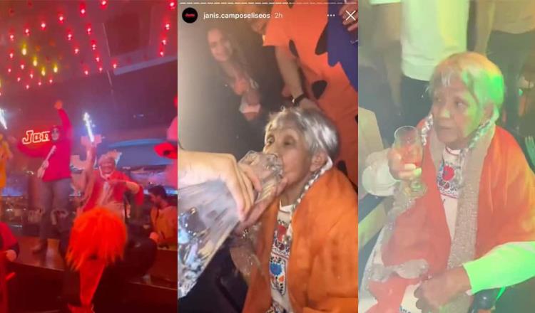 [VIDEO] Joven disfraza a su abuelita de mamá Coco y gana concurso