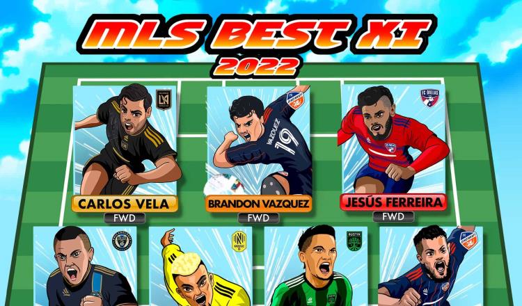 MLS da a conocer su 11 ideal del torneo, destacando Carlos Vela