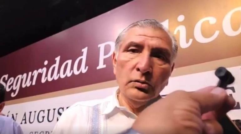 Rechaza Adán Augusto que ´destape´ a su favor del gobernador de BCS sea un acto anticipado de campaña