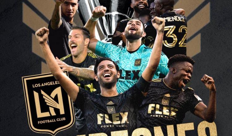 Ángeles FC se coronan campeones de la MLS, de la mano de Carlos Vela