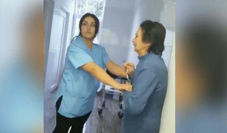 Enfermera golpea a anciana con alzheimer en asilo mientras compañeras se ríen