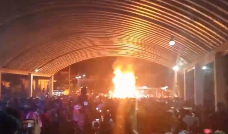 [VIDEO] Explosión de pirotecnia deja 12 heridos en Hidalgo 