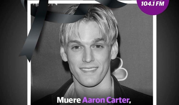 Muere a sus 34 años el cantante Aaron Carter