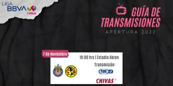 Semifinales de vuelta de la Liga Mx Femenil; América vs Chivas y Tigres vs Rayadas, se juegan este lunes