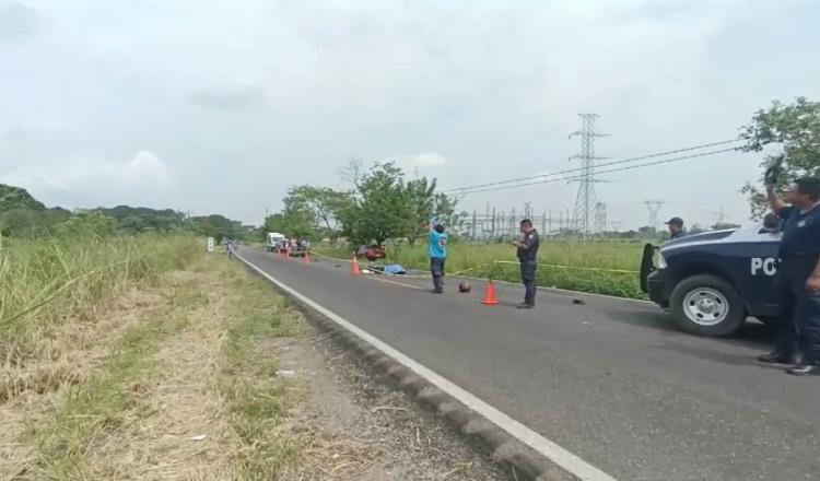 Mueren 2 en domingo trágico para motociclistas en Huimanguillo