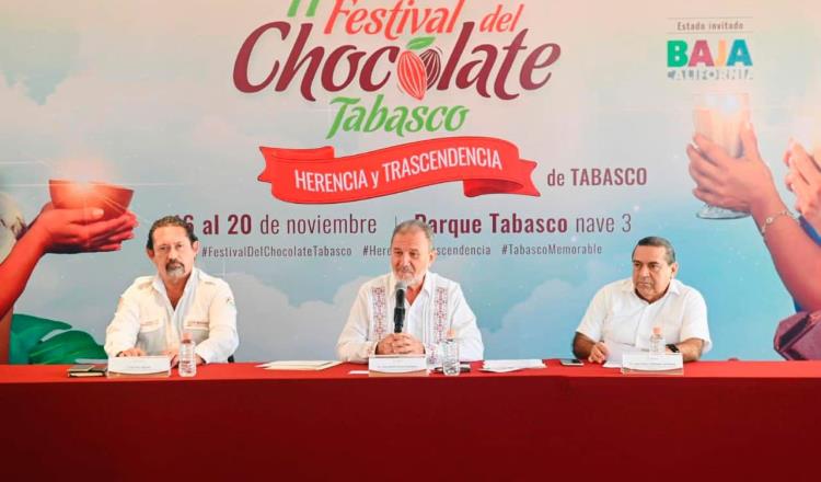 Estima Turismo derrama de 64.5 mdp durante 11vo Festival del Chocolate en Tabasco