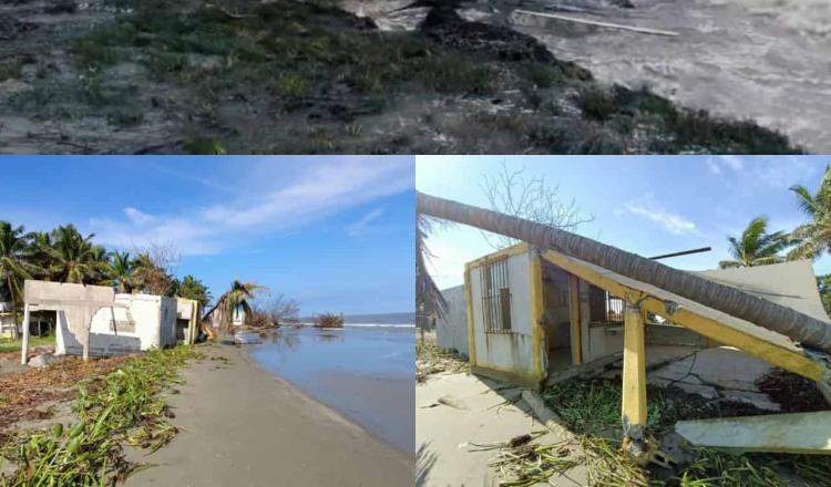 Casas y comedor de primaria se reducen a ruinas en 9 meses, tras erosión en El Bosque