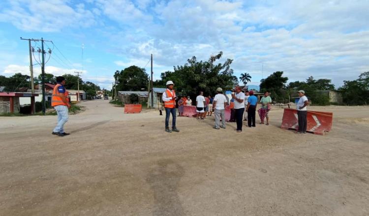 Habitantes de San Pedro en Balancán exigen obras prometidas del Tren maya