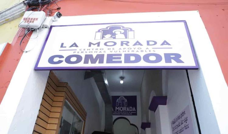 Mis amigos tendrán cobijo: Inauguran La Morada, comedor para personas vulnerables