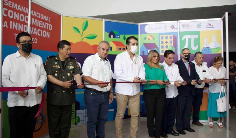 Inauguran Feria Tabasqueña de Ciencias e Ingenierías 2022, en el marco del 64 aniversario de la UJAT