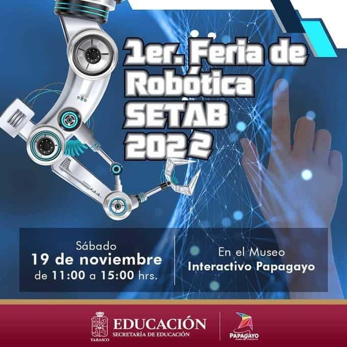 Realizará Museo Papagayo primera Feria de Robótica en Tabasco