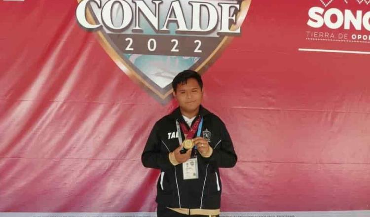 Gana Tabasco su primera medalla de oro en los Paranacionales CONADE