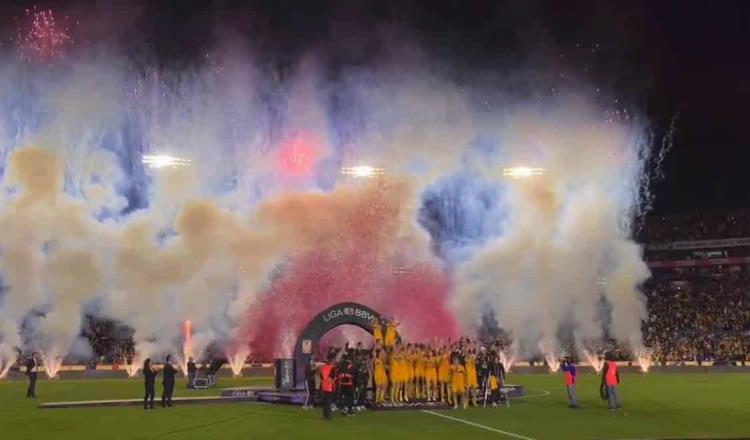 Tigres se corona campeonas de la Liga MX Femenil, por quinta ocasión