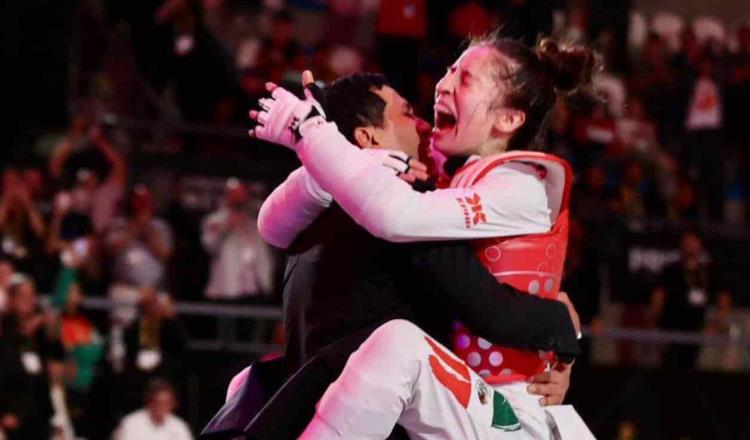 ¡Historia para México! Daniela Souza consigue medalla de Oro en Mundial de Taekwondo
