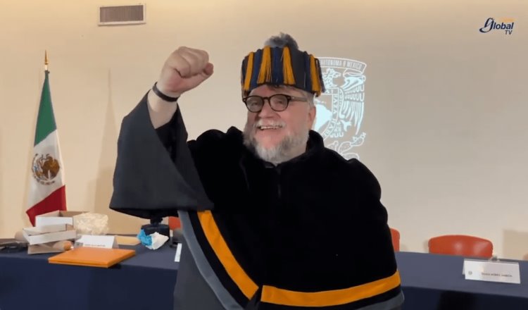 ¡Goya! Guillermo del Toro recibe doctorado Honoris Causa de la UNAM