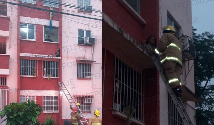 Mujer intenta quitarse la vida en Villa Las Fuentes, bomberos lo impiden