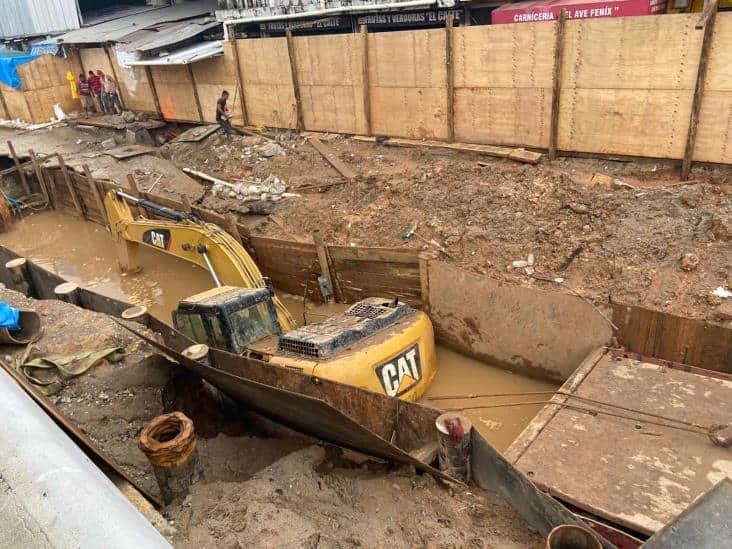 Entre el 15 y 17 de diciembre se concluirá reparación del socavón en Ruiz Cortines, aseguran