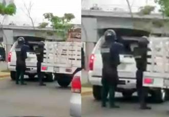 VIDEO |  Reporte de unidad "sospechosa", provoca movilización policiaca en Villahermosa