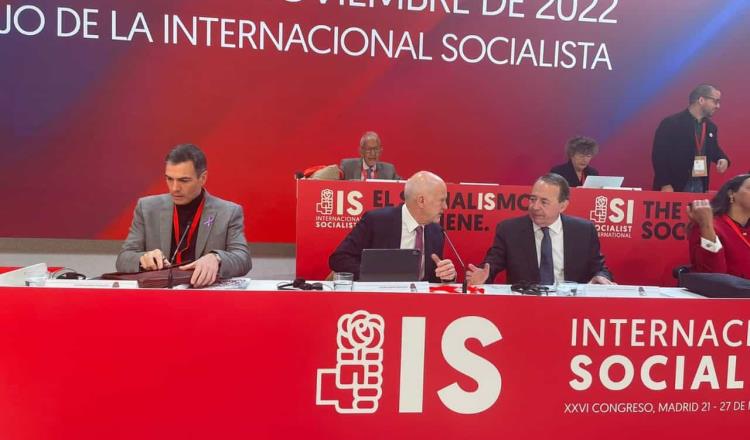 Eligen a “Alito” Moreno como vicepresidente de la Internacional Socialista